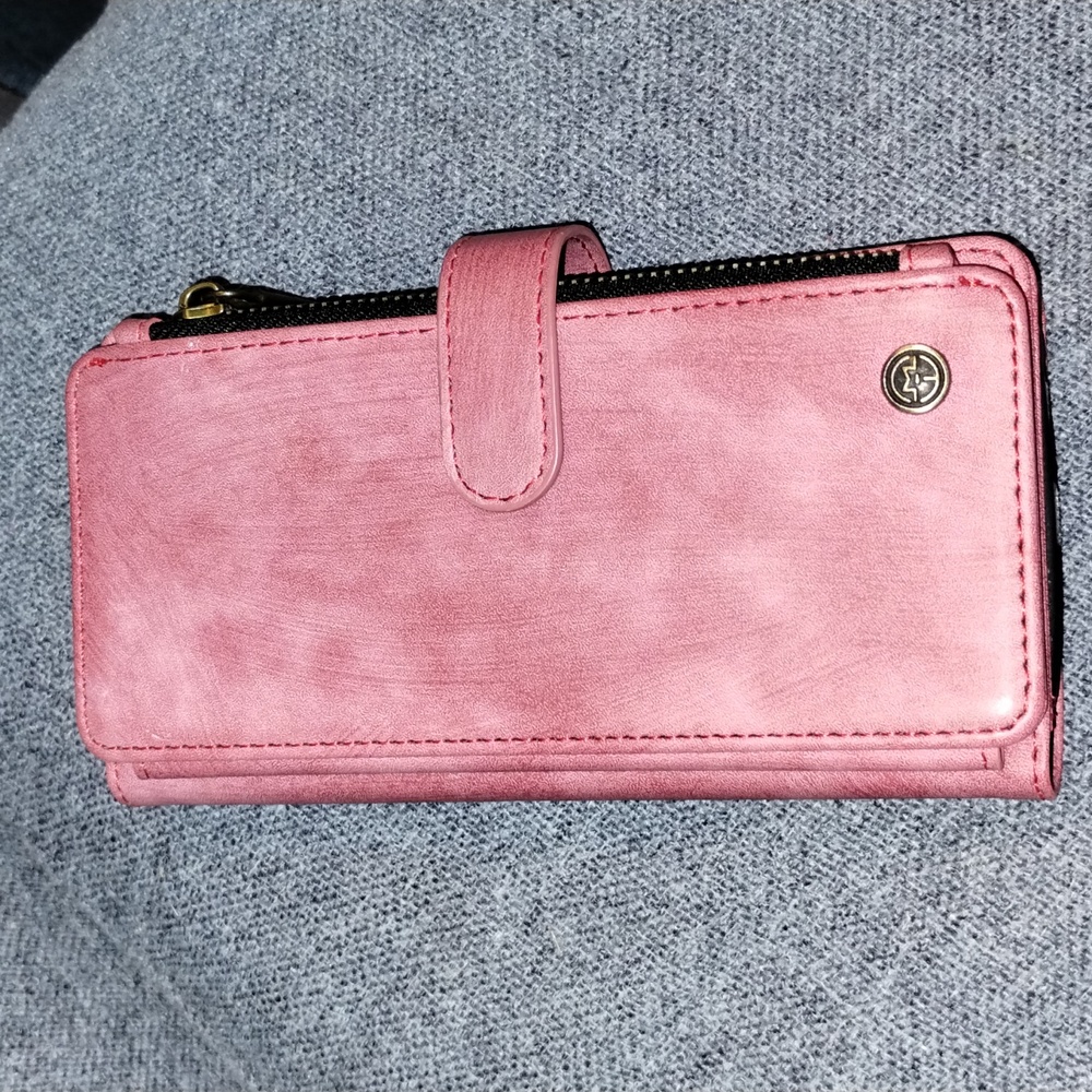 Pink Leather Phone Case